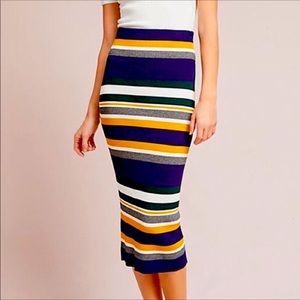 Anthropologie sweater maxi skirt 💛💙